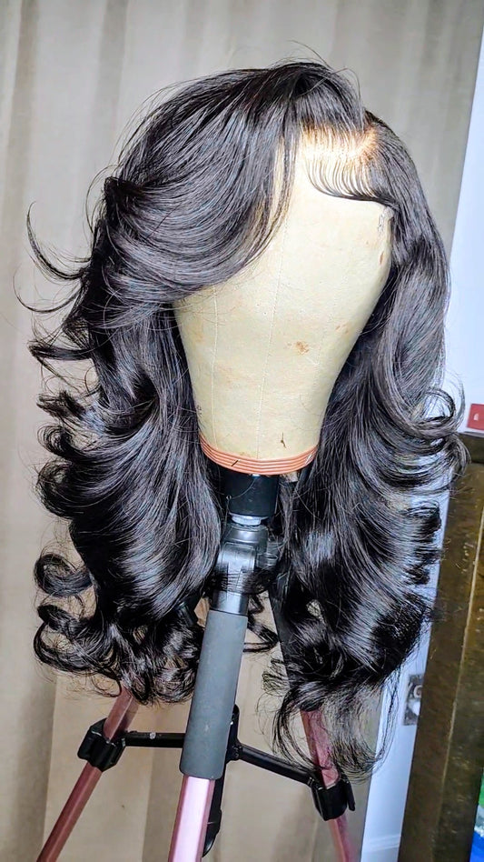 Mireya| 5×5 HD Closure Wig| 18 inch | MEDIUM SIZE READY TO SHIP