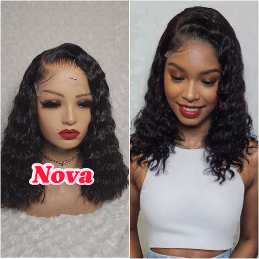 NOVA – 16” 5×5 HD Closure Wig | Deep Wave, Beginner-Friendly Luxury Unit